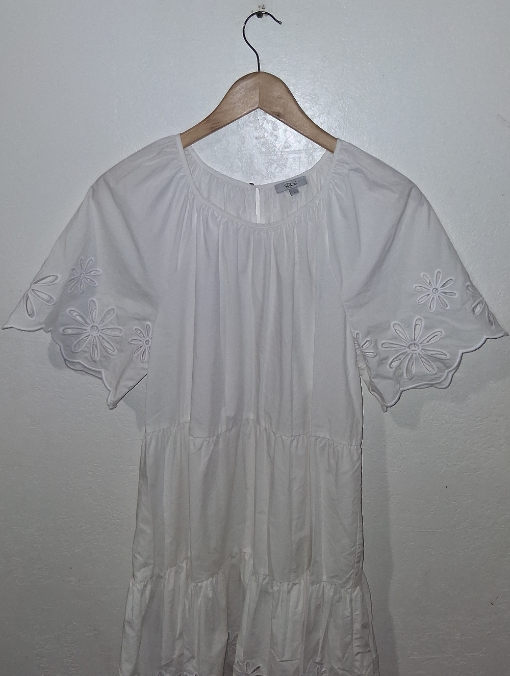 RAILS Arielle Eyelet Tiered Mini Dress - Picture 5 of 9